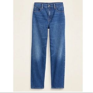 NWT: Old Navy Extra High-Waisted Straight Jeans